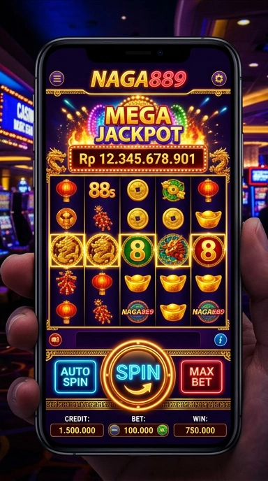 Cuplikan layar menu unduhan naga889 untuk perangkat Android